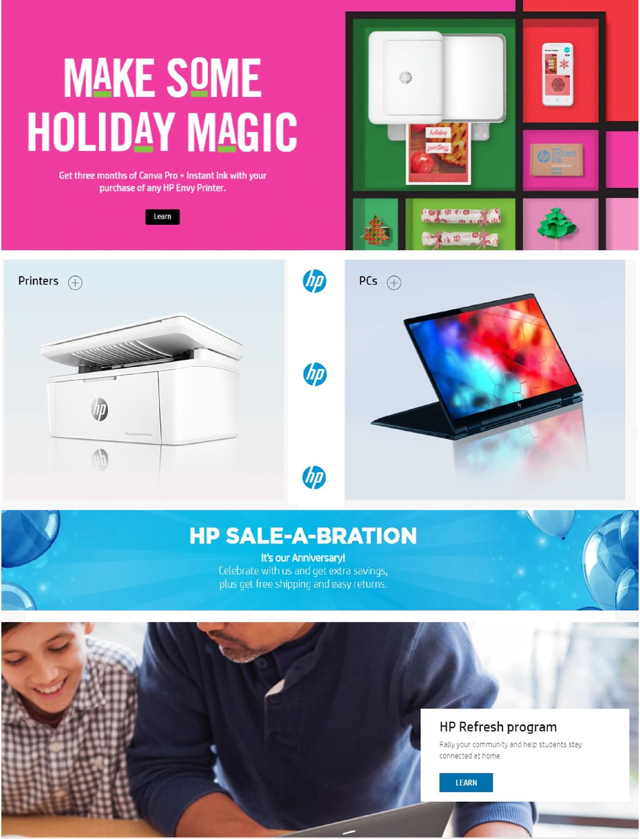 HP Holiday 2020 Weekly Ad Circular - valid 11/05-11/12/2020