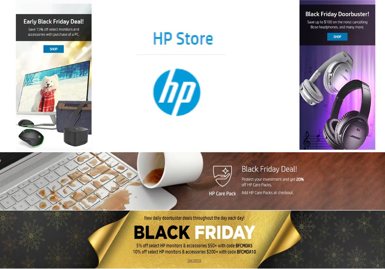 HP - Black Friday 2020 Weekly Ad Circular - valid 11/21-11/25/2020