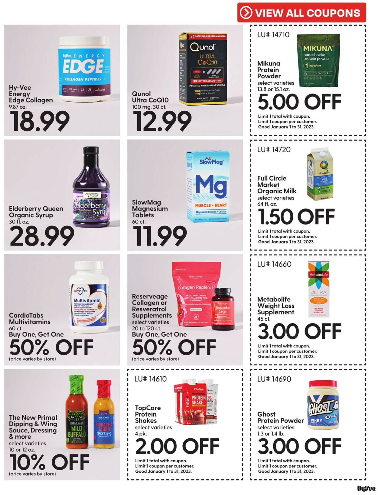 HyVee Weekly Ad Circular - valid 01/01-01/31/2023 (Page 13)