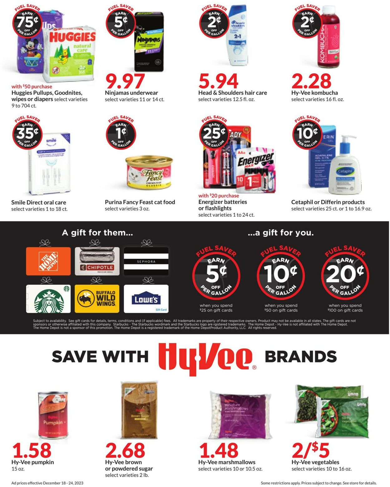 HyVee Weekly Ad Circular - valid 12/18-12/24/2023 (Page 13)