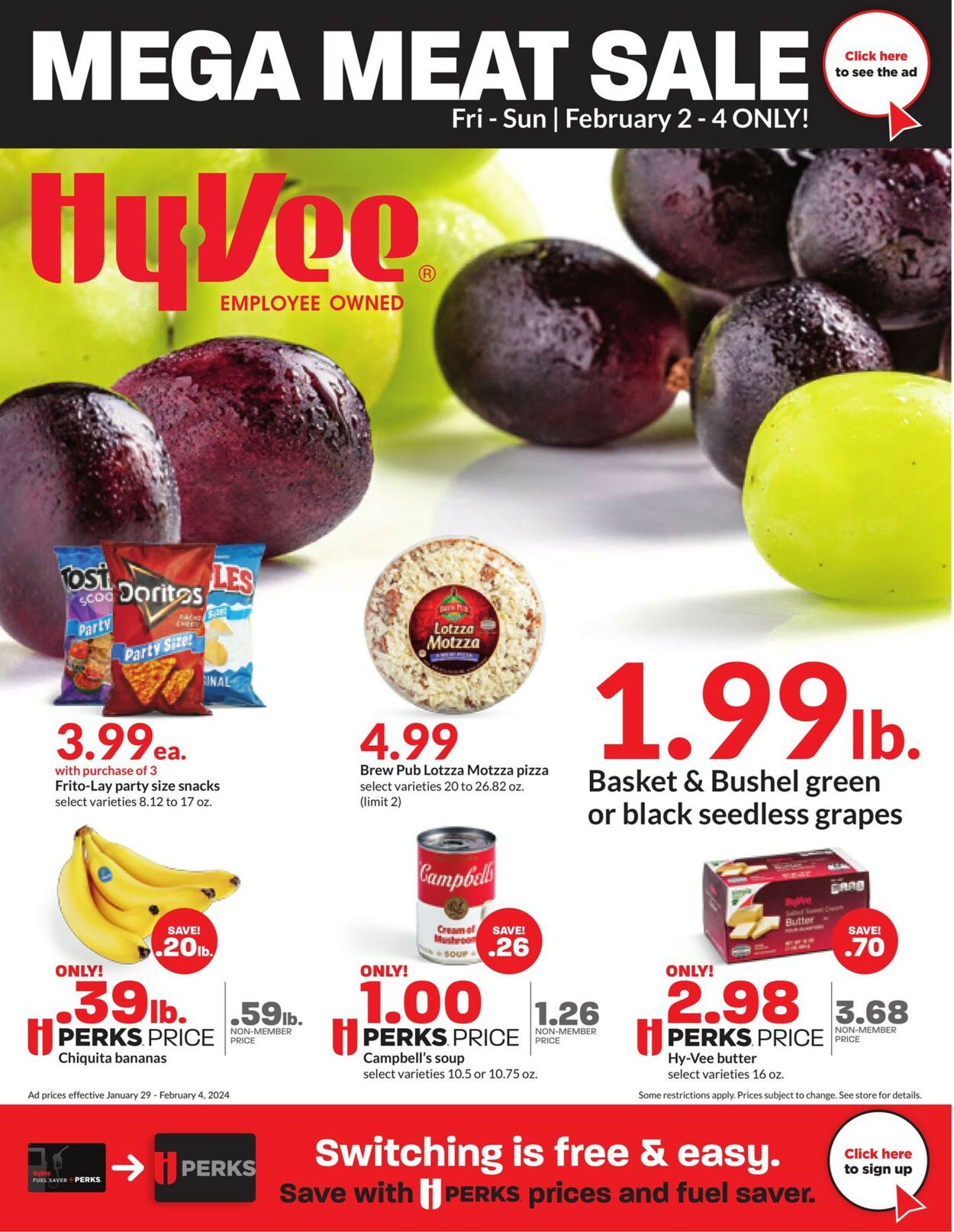 HyVee Weekly Ad Circular - valid 01/29-02/04/2024