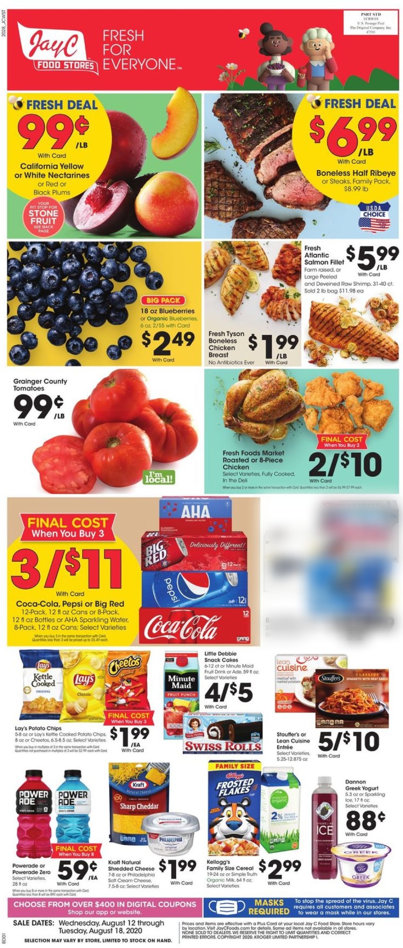 Jay C Food Stores Weekly Ad Circular - valid 08/12-08/18/2020