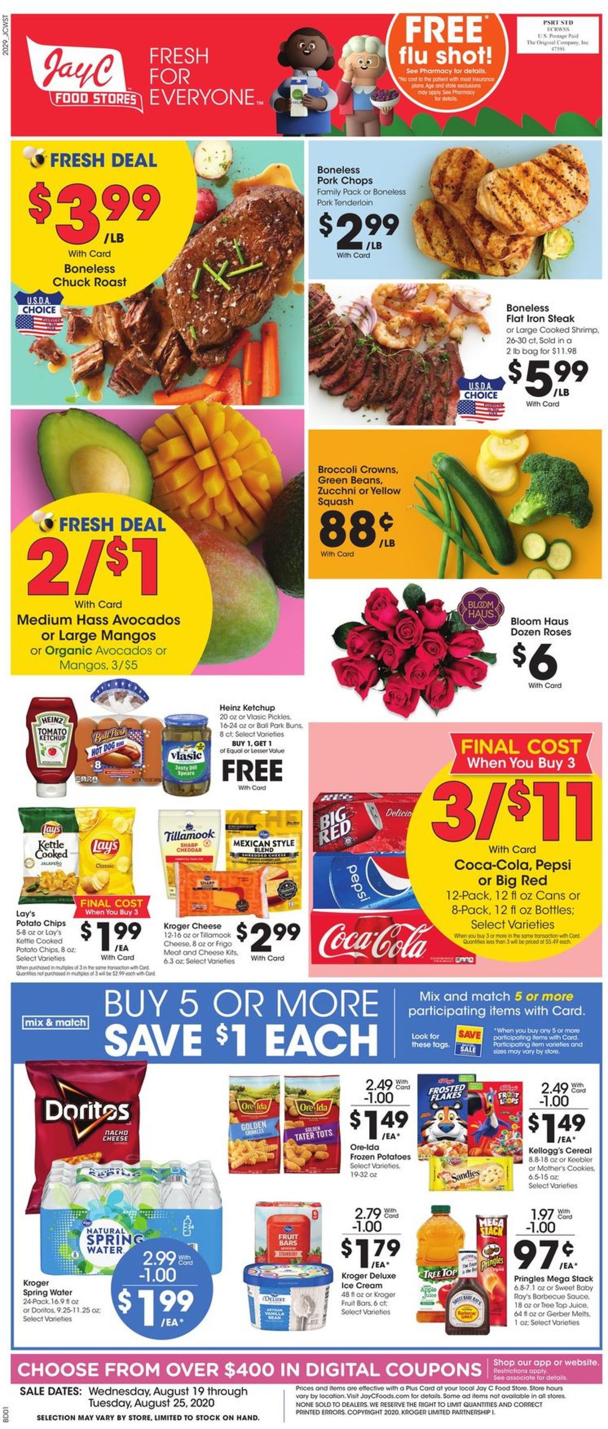 Jay C Food Stores Weekly Ad Circular - valid 08/19-08/25/2020