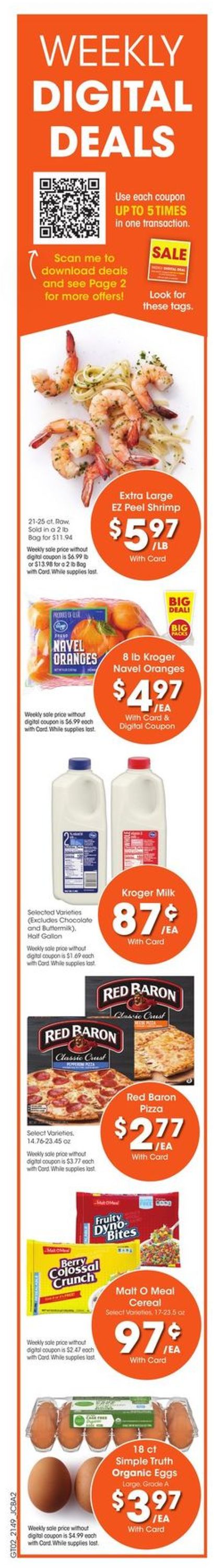 Jay C Food Stores Weekly Ad Circular - valid 01/05-01/11/2022 (Page 2)