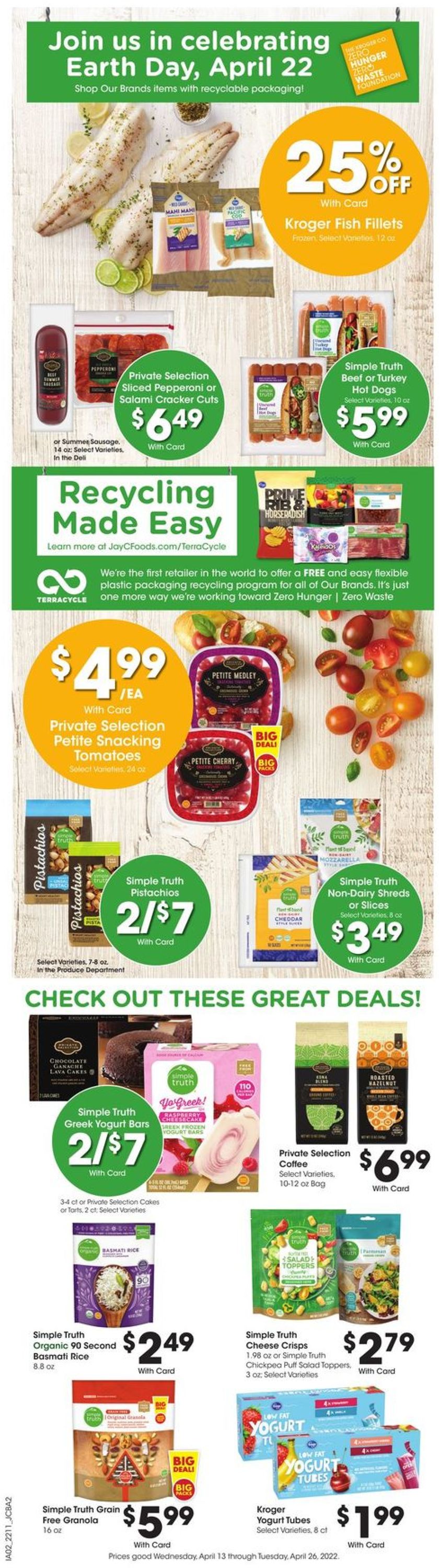 Jay C Food Stores EASTER AD 2022 Weekly Ad Circular - valid 04/13-04/19/2022 (Page 8)