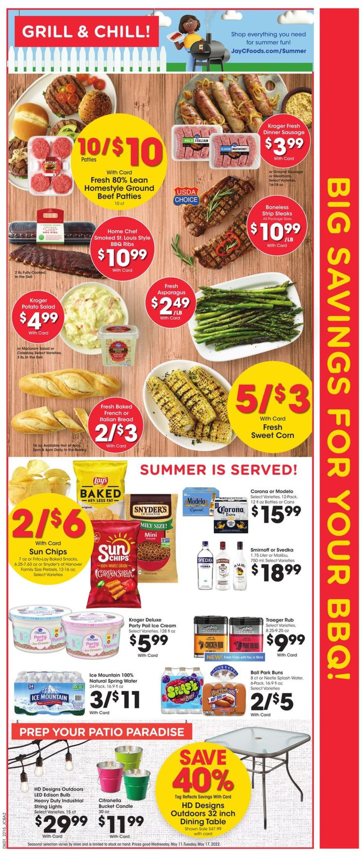 Jay C Food Stores Weekly Ad Circular - valid 05/11-05/17/2022 (Page 2)