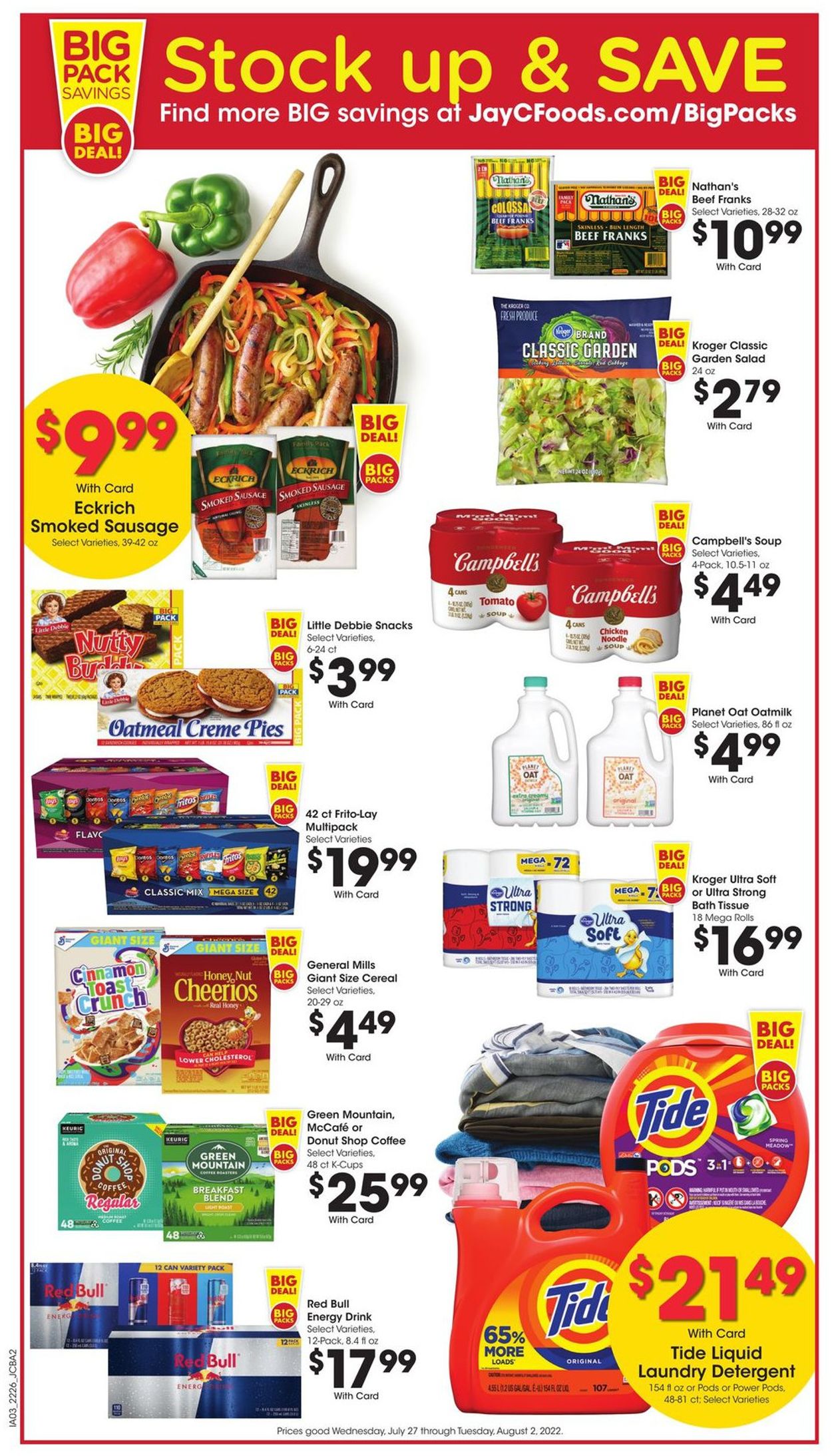 Jay C Food Stores Weekly Ad Circular - valid 07/27-08/02/2022 (Page 14)