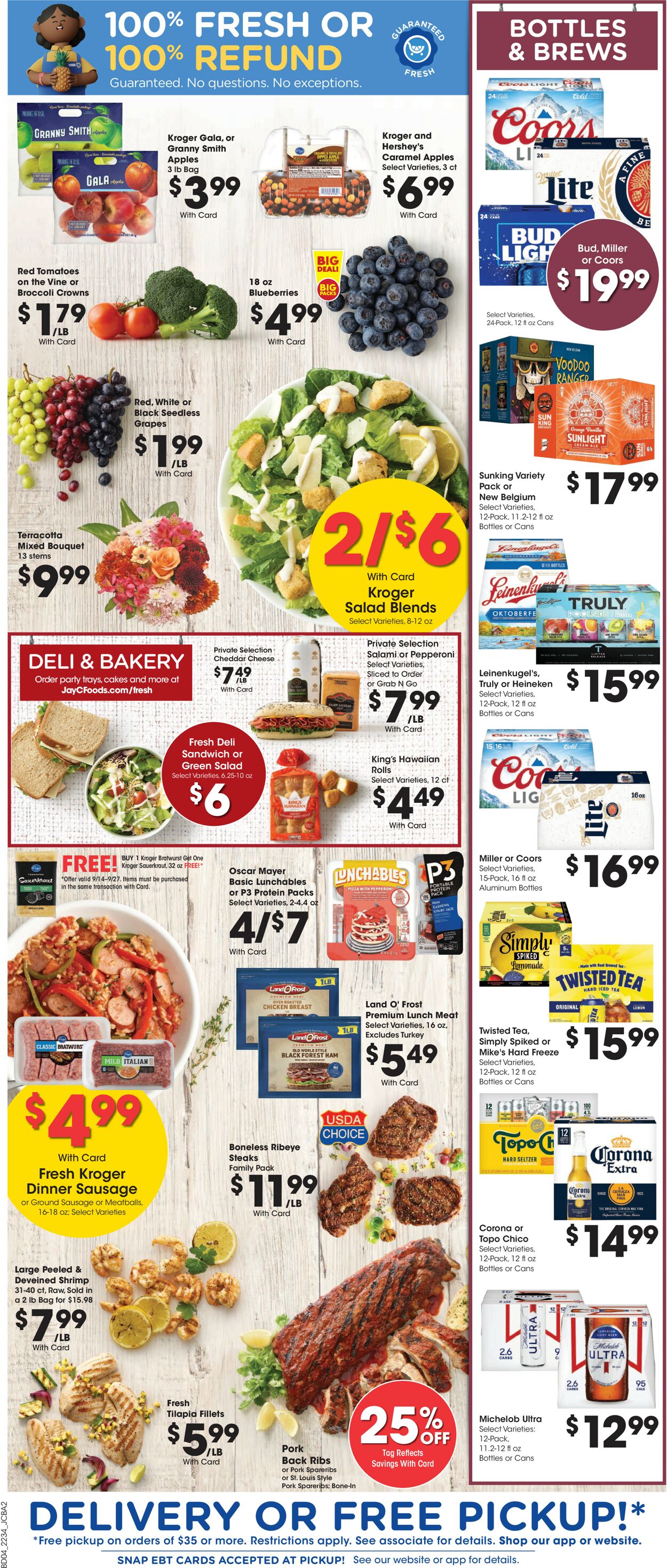 Jay C Food Stores Weekly Ad Circular - valid 09/21-09/27/2022 (Page 9)