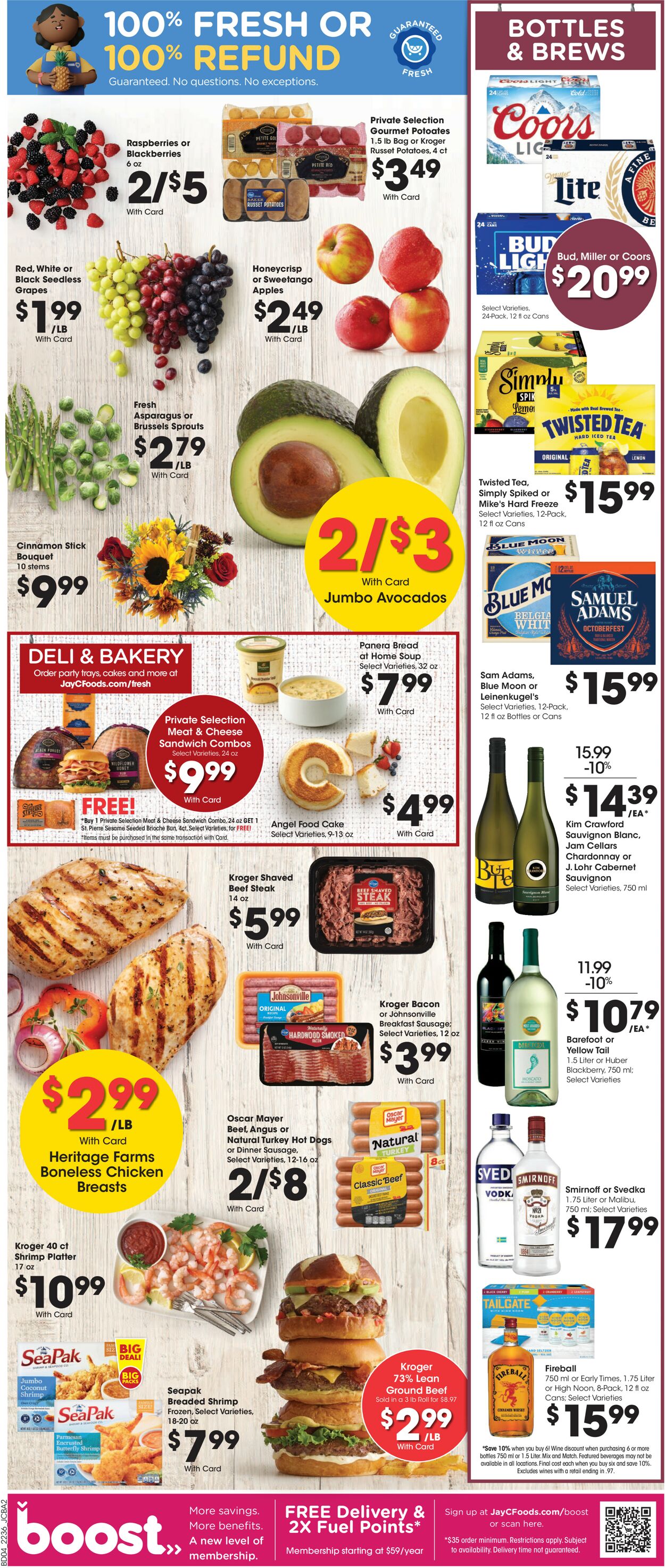 Jay C Food Stores Weekly Ad Circular - valid 10/05-10/11/2022 (Page 6)