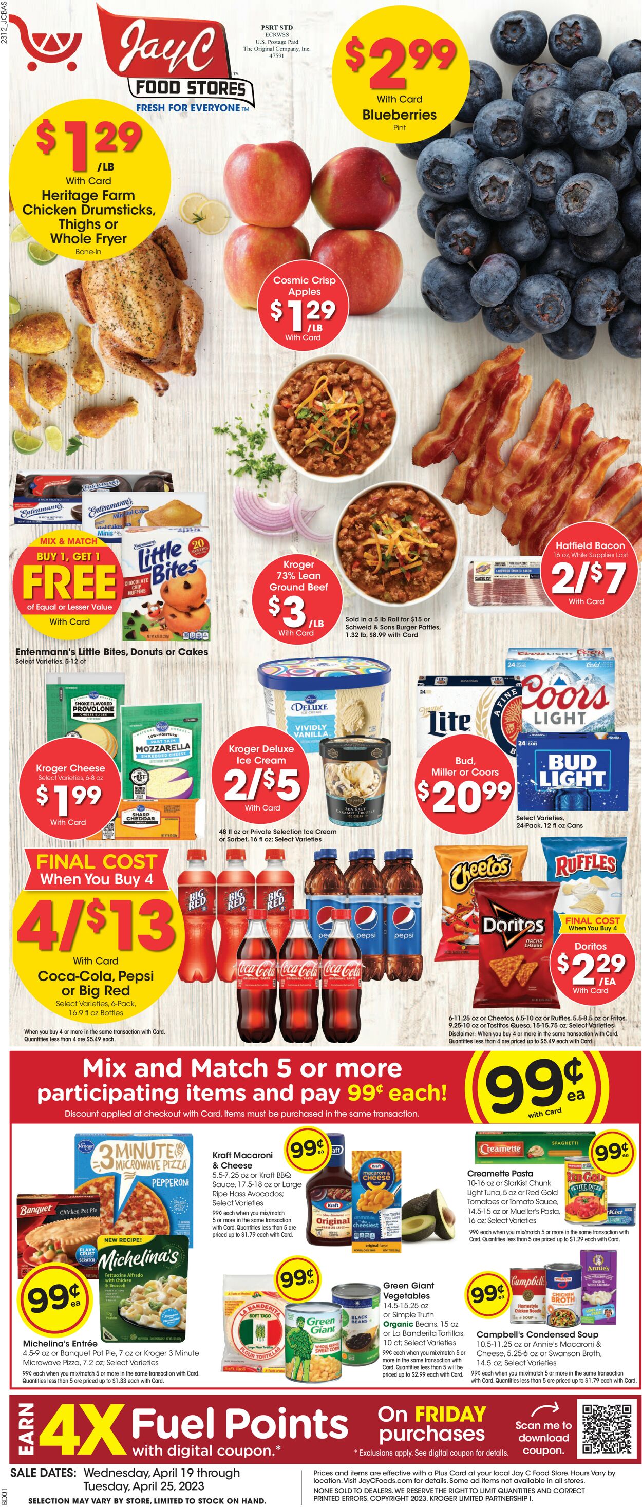 Jay C Food Stores Weekly Ad Circular - valid 04/19-04/25/2023