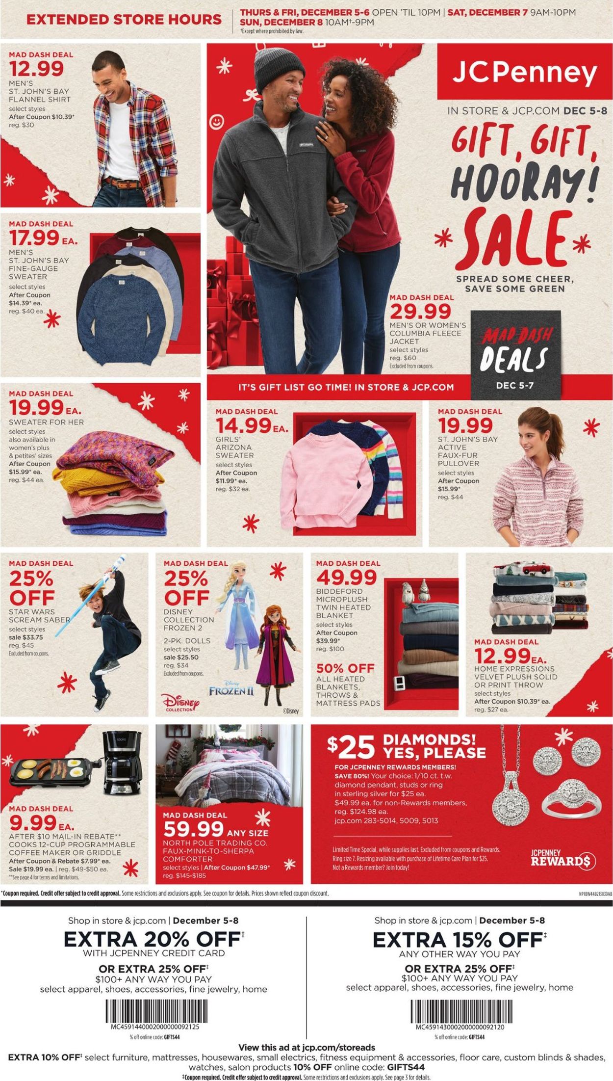 JCPenney - Holidays Ad 2019 Weekly Ad Circular - valid 12/05-12/08/2019