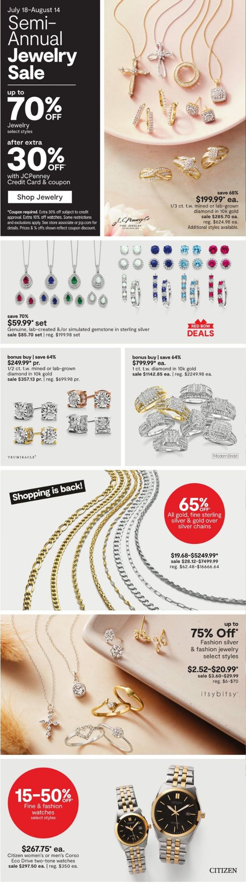 JCPenney Weekly Ad Circular - valid 07/25-08/03/2022 (Page 8)
