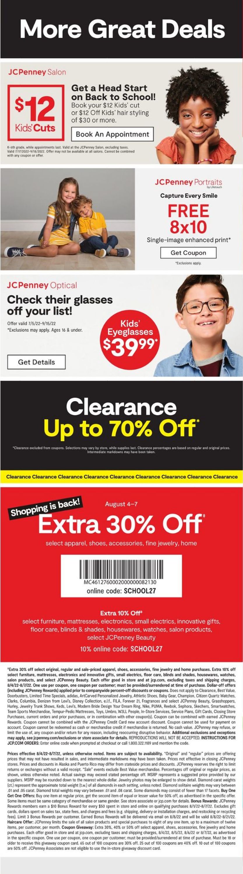 JCPenney Weekly Ad Circular - valid 08/04-08/07/2022 (Page 11)