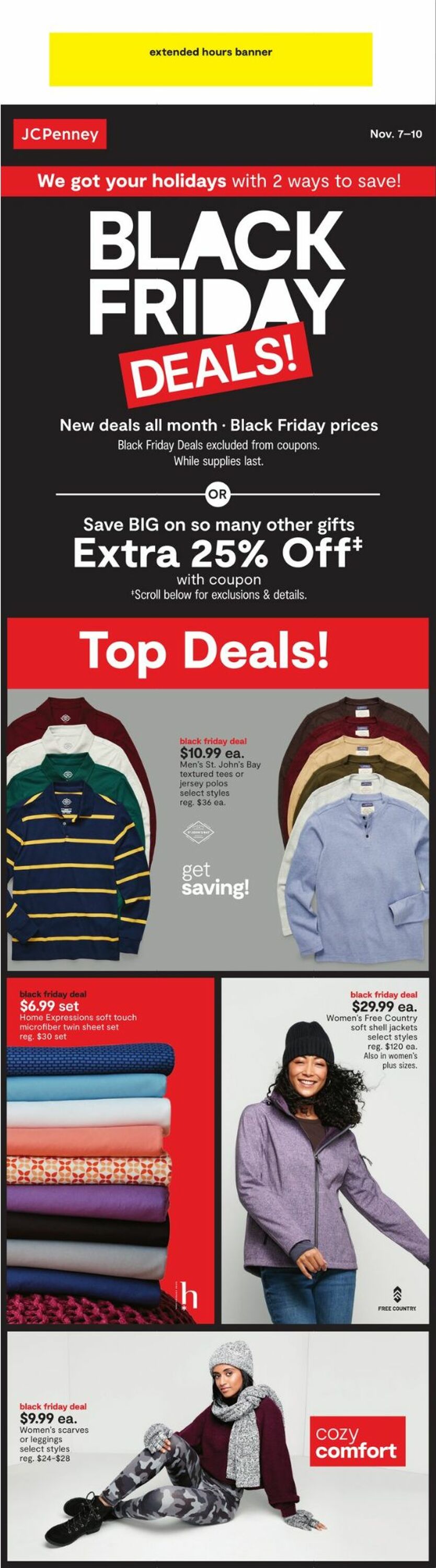 JCPenney Weekly Ad Circular - valid 11/07-11/10/2022
