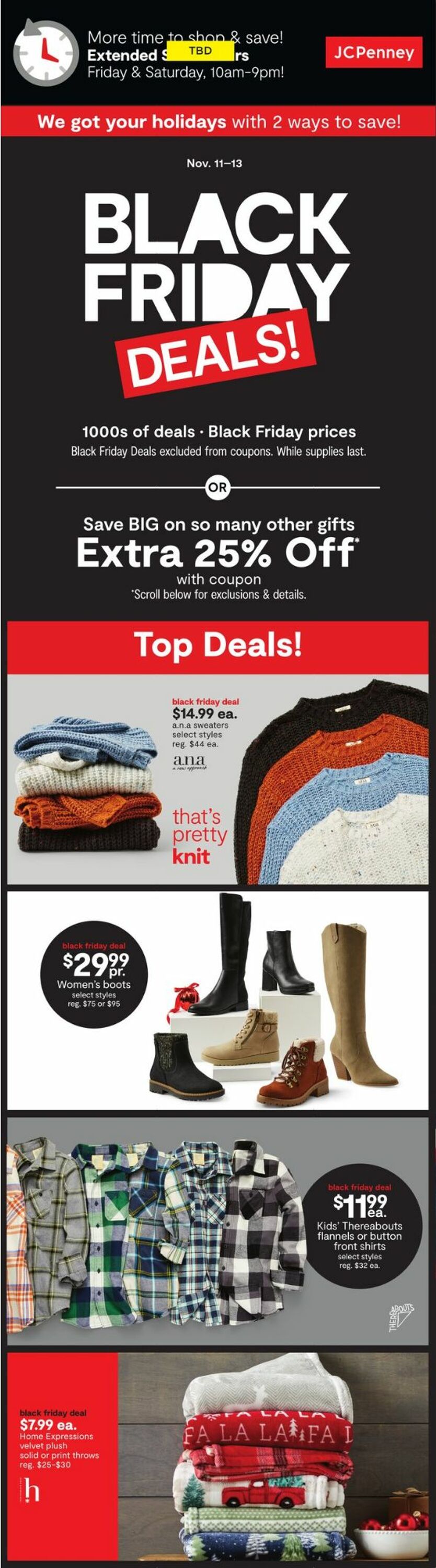 JCPenney Weekly Ad Circular - valid 11/11-11/13/2022