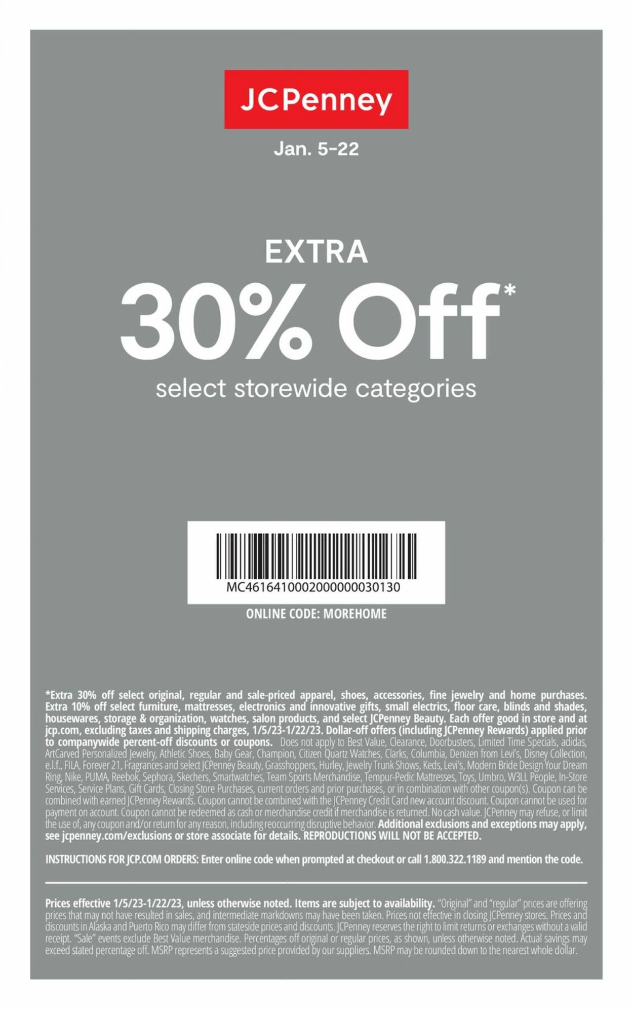 JCPenney Weekly Ad Circular - valid 01/05-01/22/2023 (Page 2)