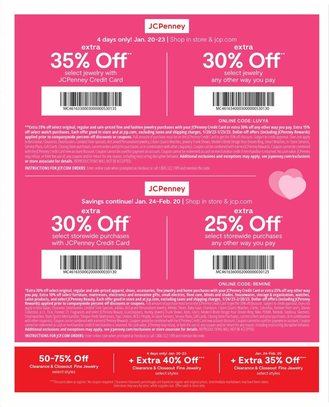 JCPenney Weekly Ad Circular - valid 01/20-02/20/2023 (Page 2)