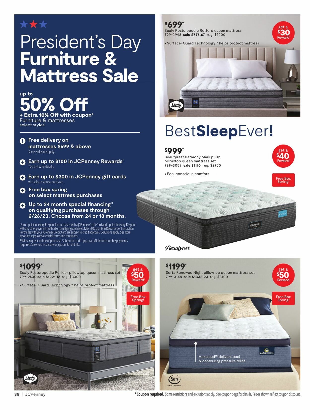 JCPenney Weekly Ad Circular - valid 01/30-02/20/2023 (Page 38)