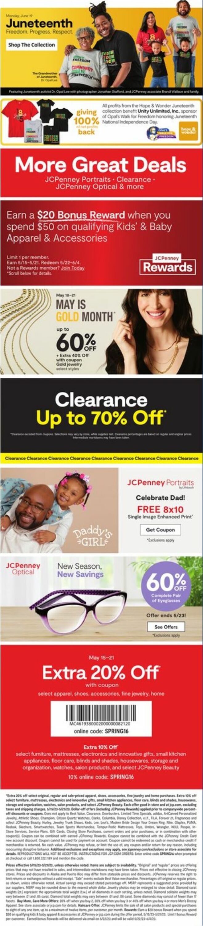 JCPenney Weekly Ad Circular - valid 05/15-05/21/2023 (Page 9)