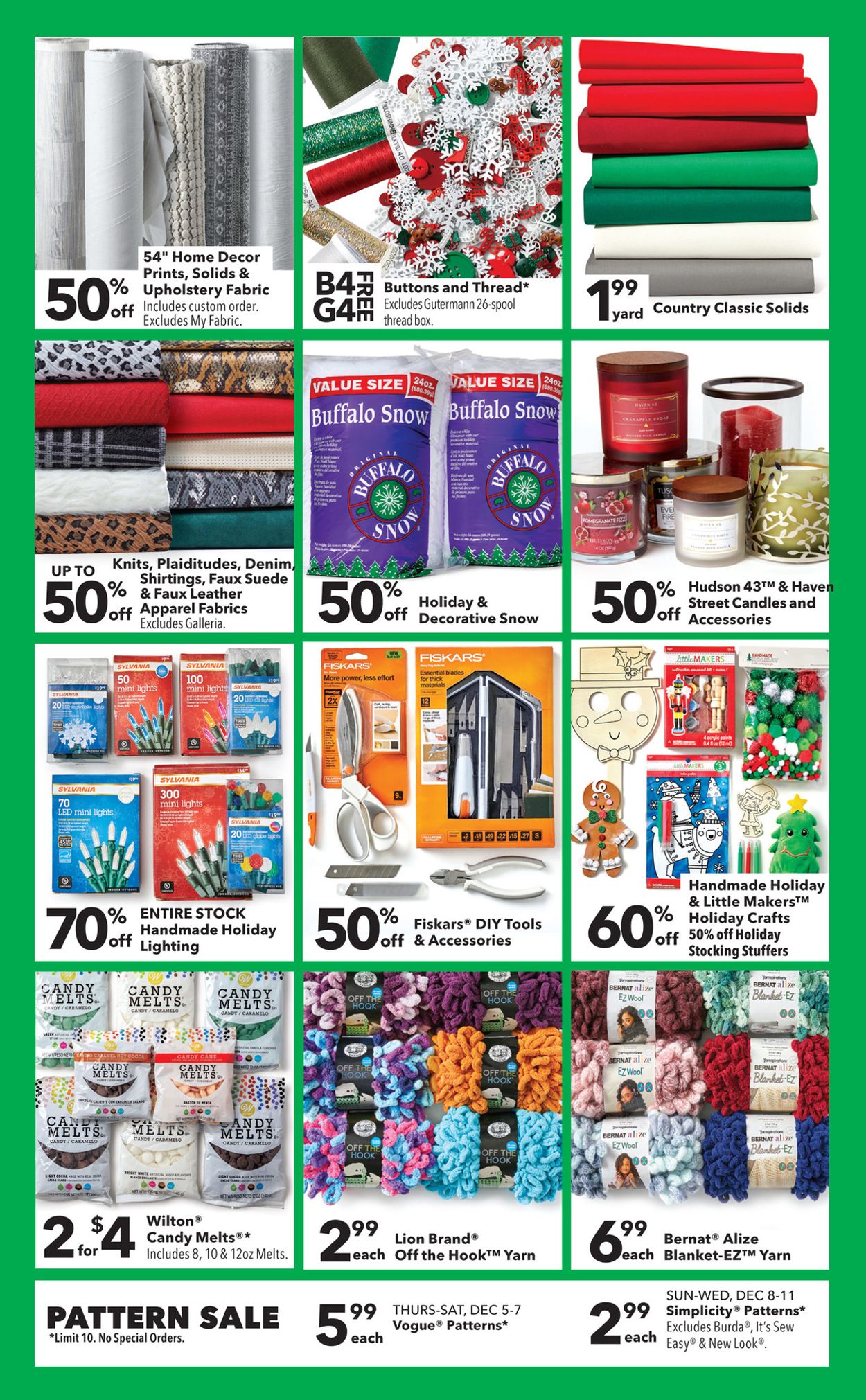 Jo-Ann - Holiday Ad 2019 Weekly Ad Circular - valid 12/05-12/11/2019 (Page 2)