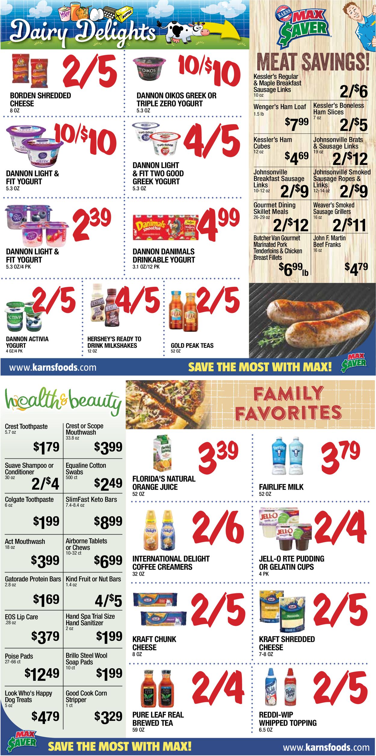 Karns Quality Foods Weekly Ad Circular - valid 07/14-08/10/2020 (Page 3)
