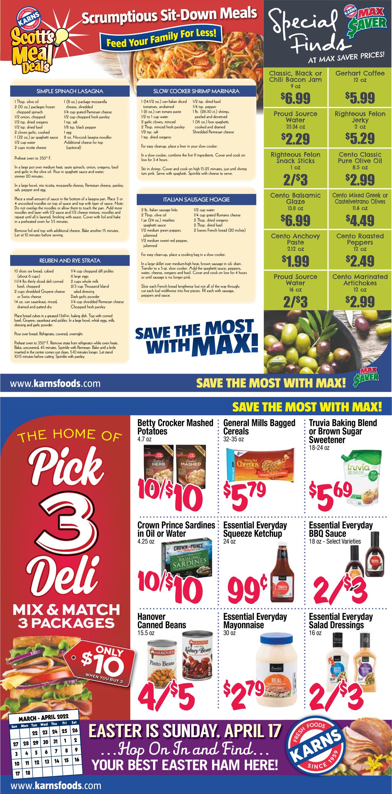 Karns Quality Foods Weekly Ad Circular - valid 03/22-04/18/2022 (Page 8)