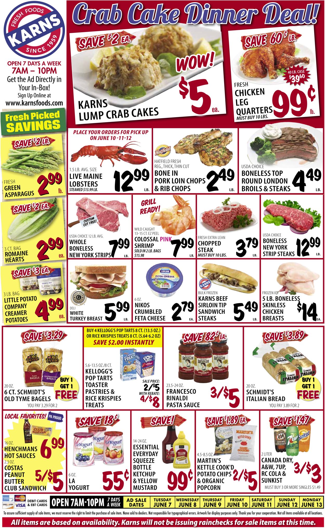 Karns Quality Foods Weekly Ad Circular - valid 06/07-06/13/2022