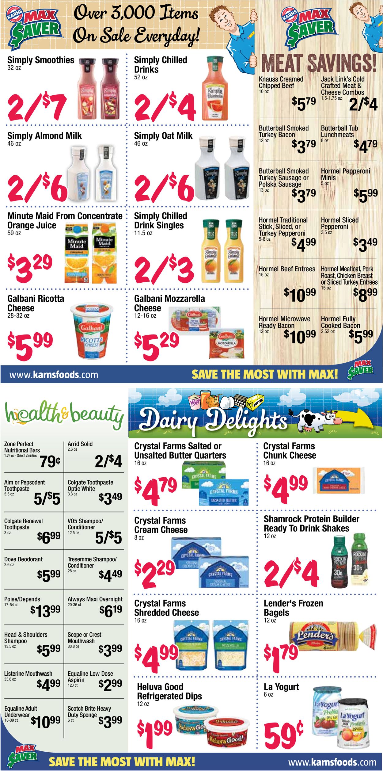 Karns Quality Foods Weekly Ad Circular - valid 08/09-09/05/2022 (Page 3)