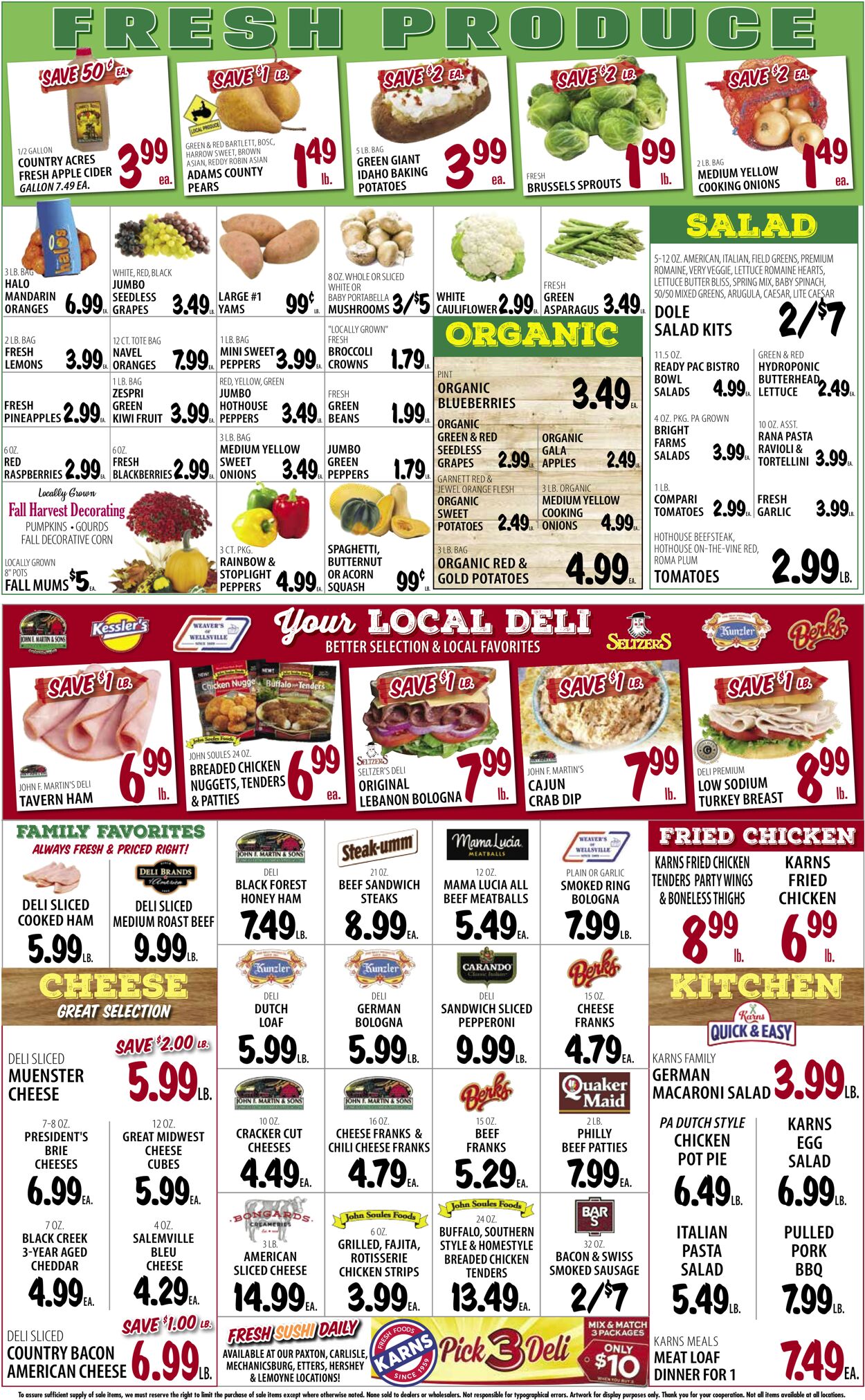 Karns Quality Foods Weekly Ad Circular - valid 10/18-10/24/2022 (Page 4)