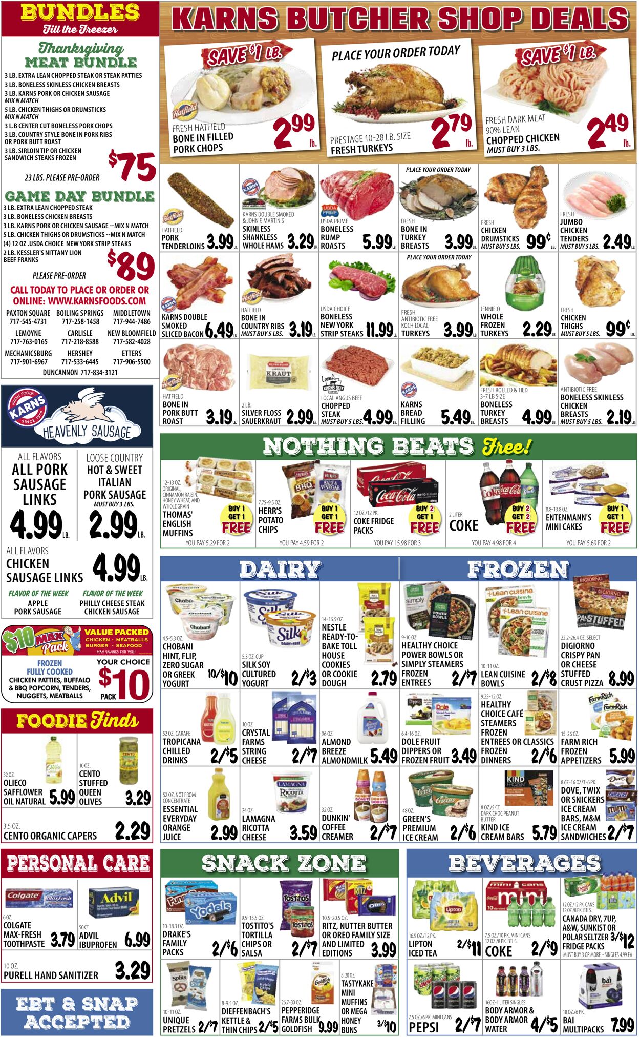 Karns Quality Foods Weekly Ad Circular - valid 11/01-11/07/2022 (Page 3)