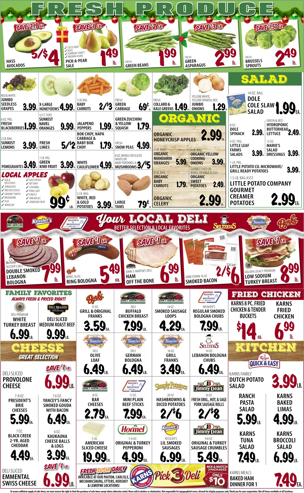 Karns Quality Foods Weekly Ad Circular - valid 12/20-12/26/2022 (Page 4)