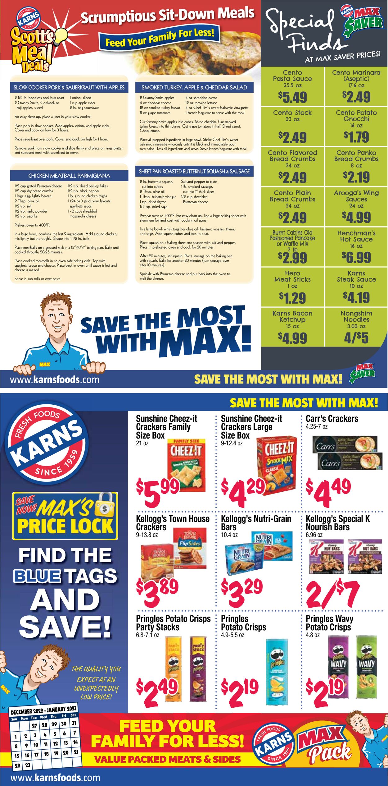 Karns Quality Foods Weekly Ad Circular - valid 12/27-01/23/2023 (Page 8)