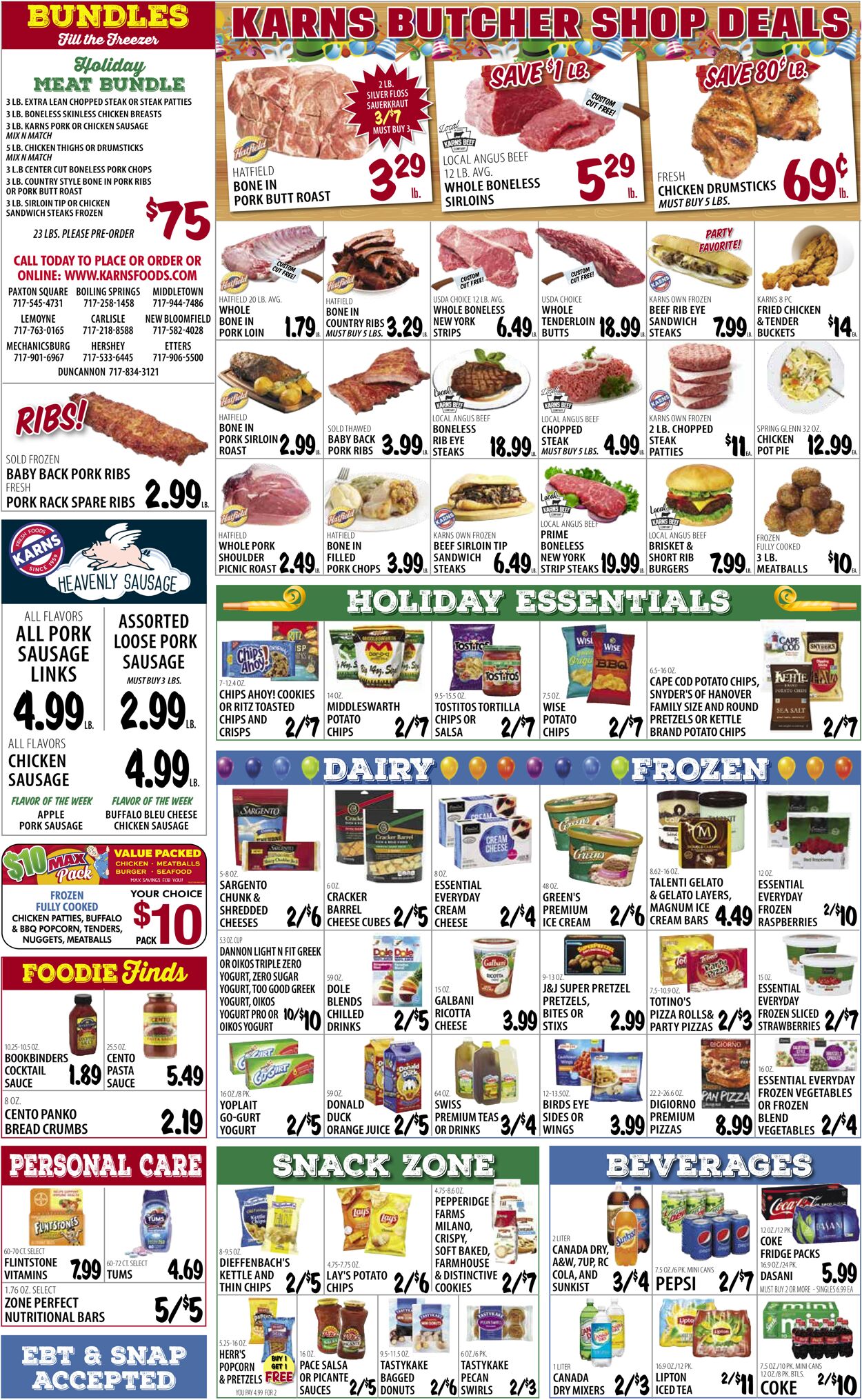 Karns Quality Foods Weekly Ad Circular - valid 12/27-01/02/2023 (Page 3)