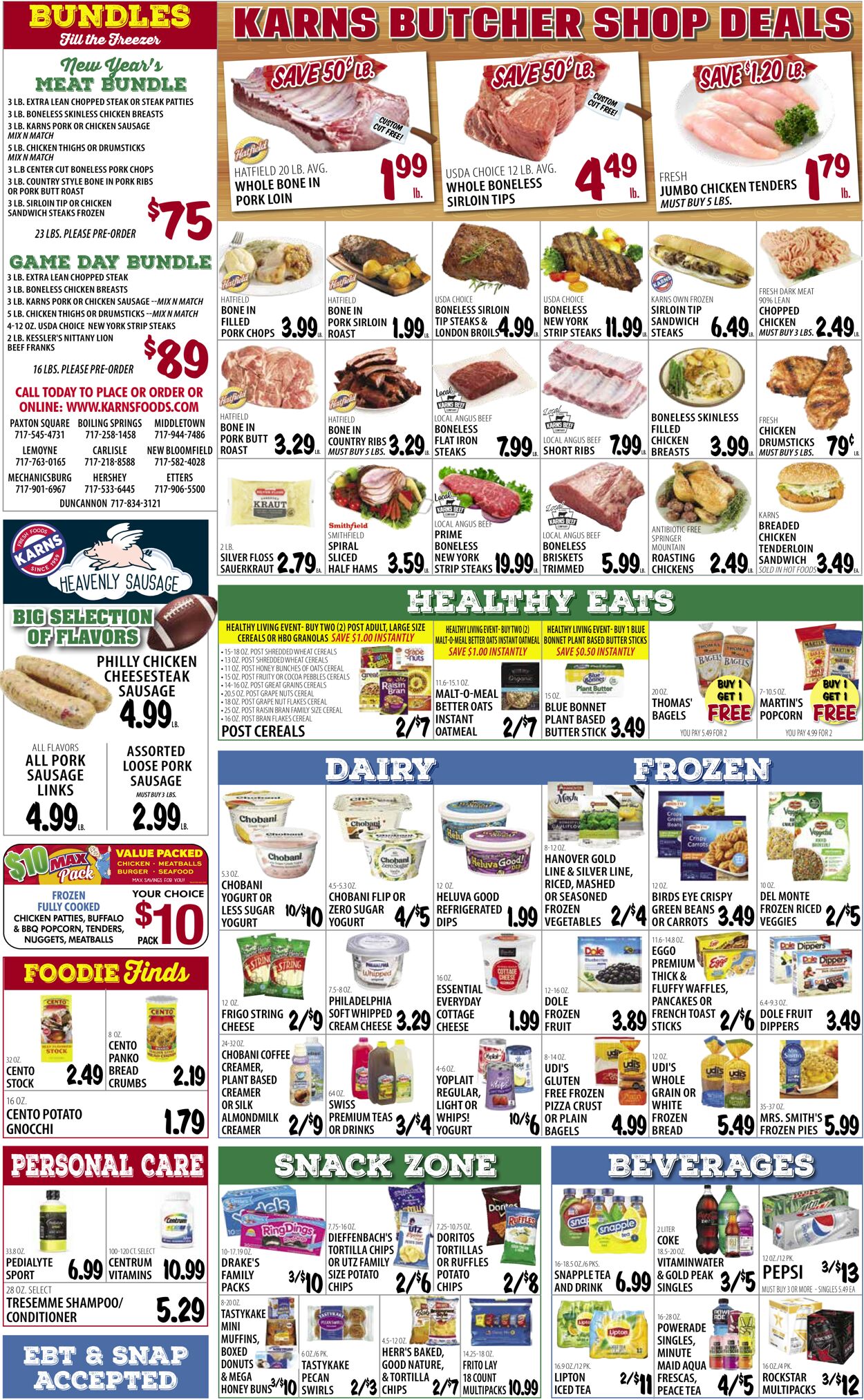 Karns Quality Foods Weekly Ad Circular - valid 01/03-01/09/2023 (Page 3)