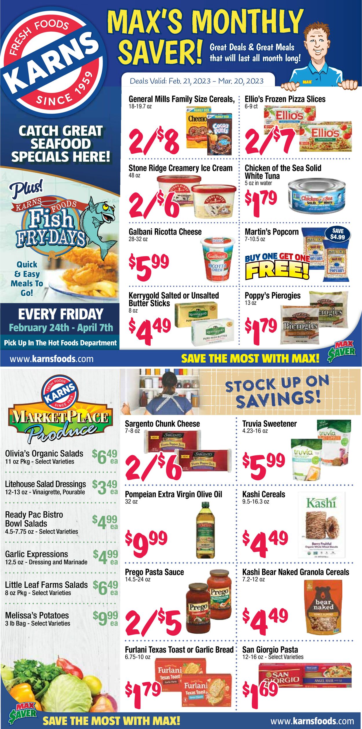 Karns Quality Foods Weekly Ad Circular - valid 02/21-03/20/2023