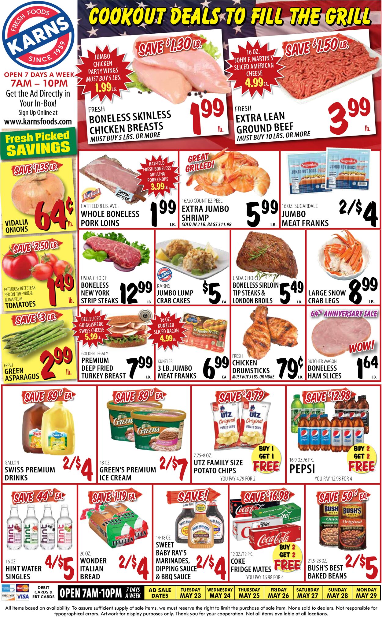 Karns Quality Foods Weekly Ad Circular - valid 05/23-05/29/2023
