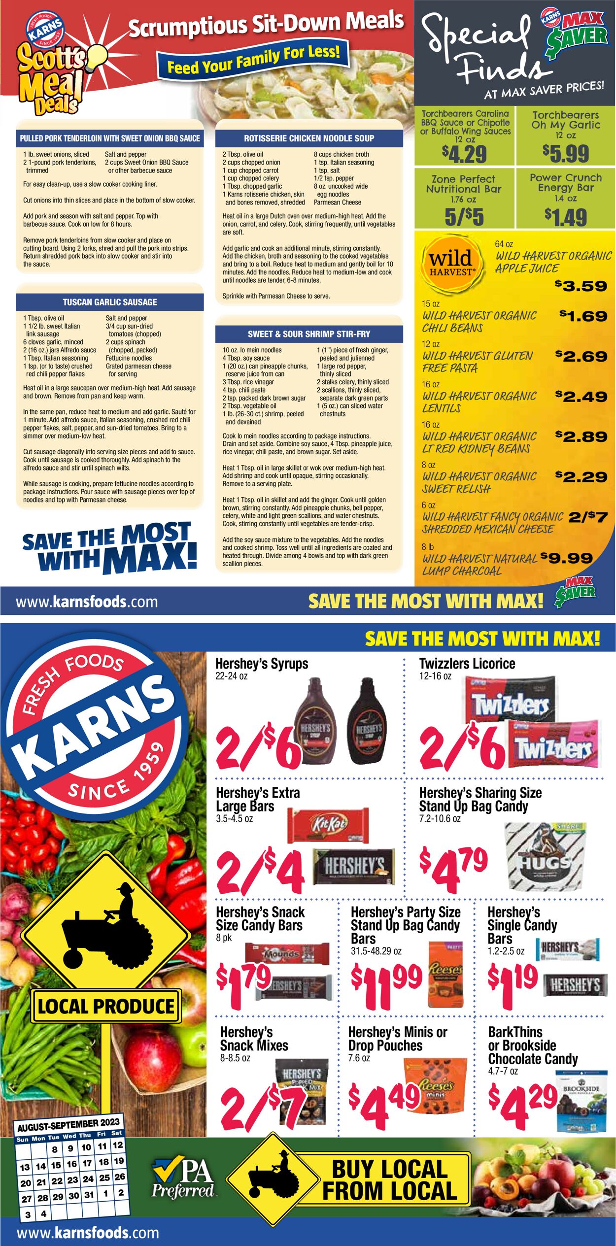 Karns Quality Foods Weekly Ad Circular - valid 08/08-09/04/2023 (Page 8)