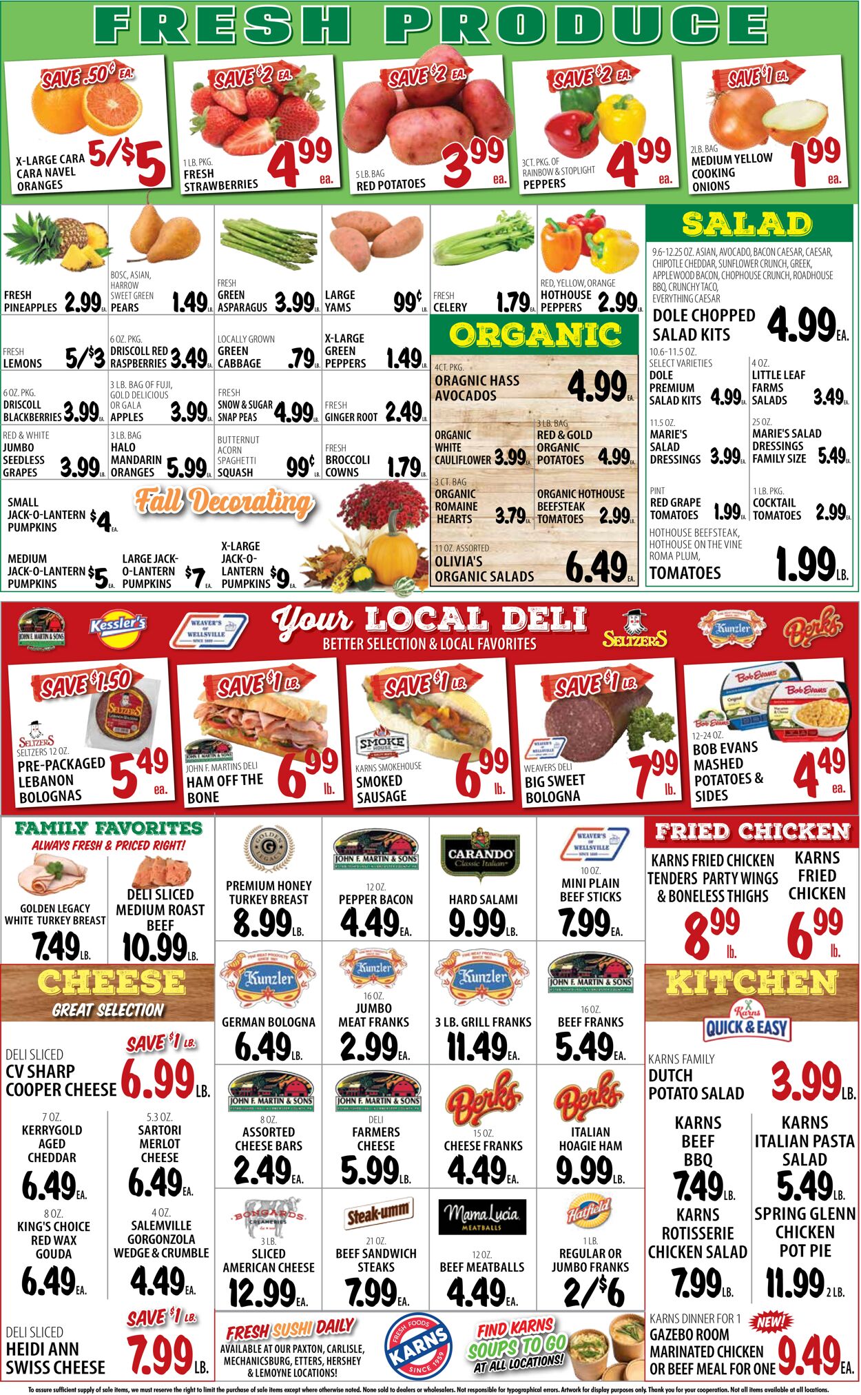 Karns Quality Foods Weekly Ad Circular - valid 10/10-10/16/2023 (Page 4)