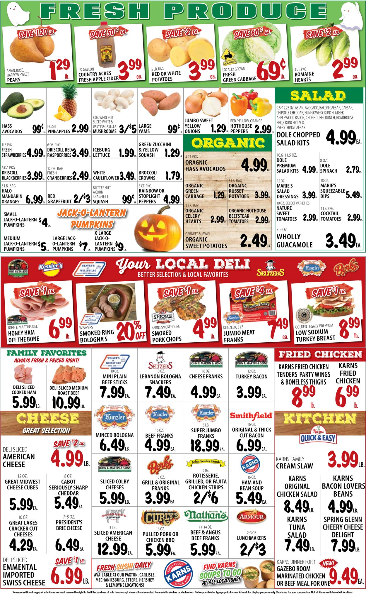 Karns Quality Foods Weekly Ad Circular - valid 10/24-10/30/2023 (Page 4)