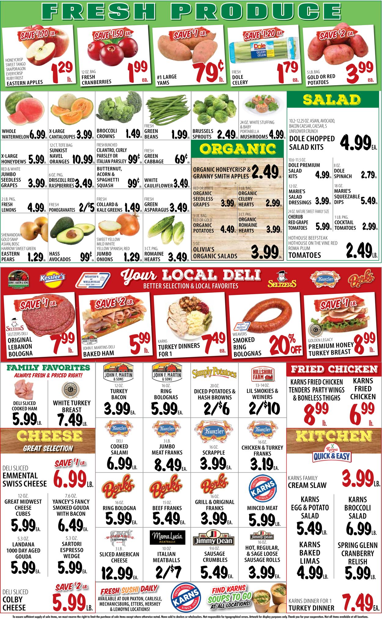 Karns Quality Foods Weekly Ad Circular - valid 11/21-11/27/2023 (Page 4)
