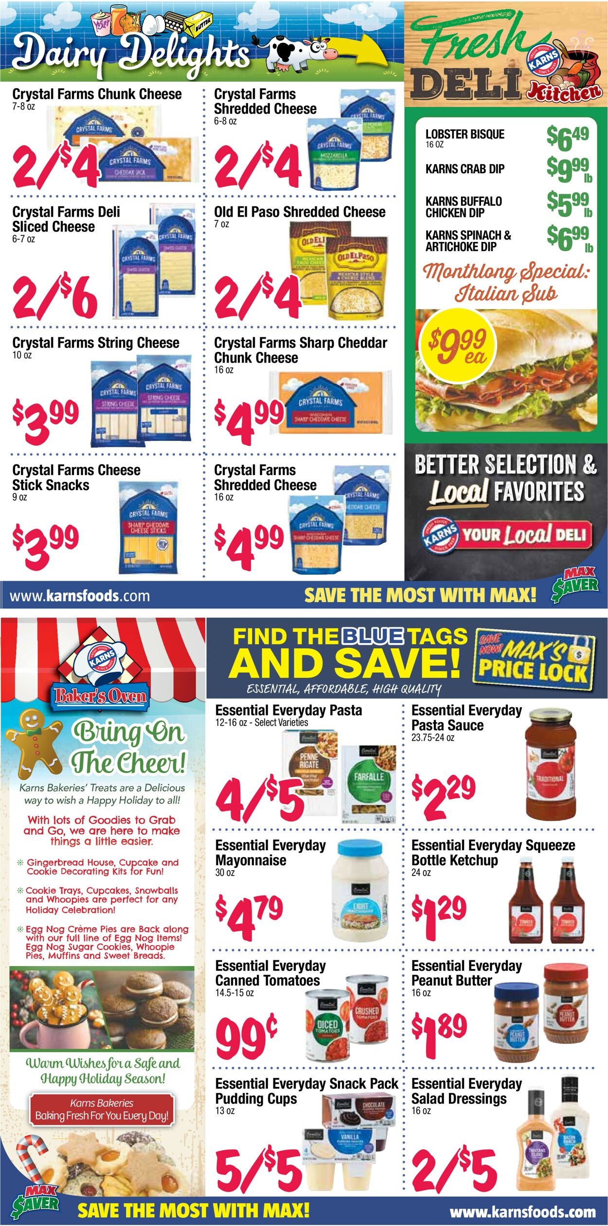 Karns Quality Foods Weekly Ad Circular - valid 11/28-12/25/2023 (Page 4)