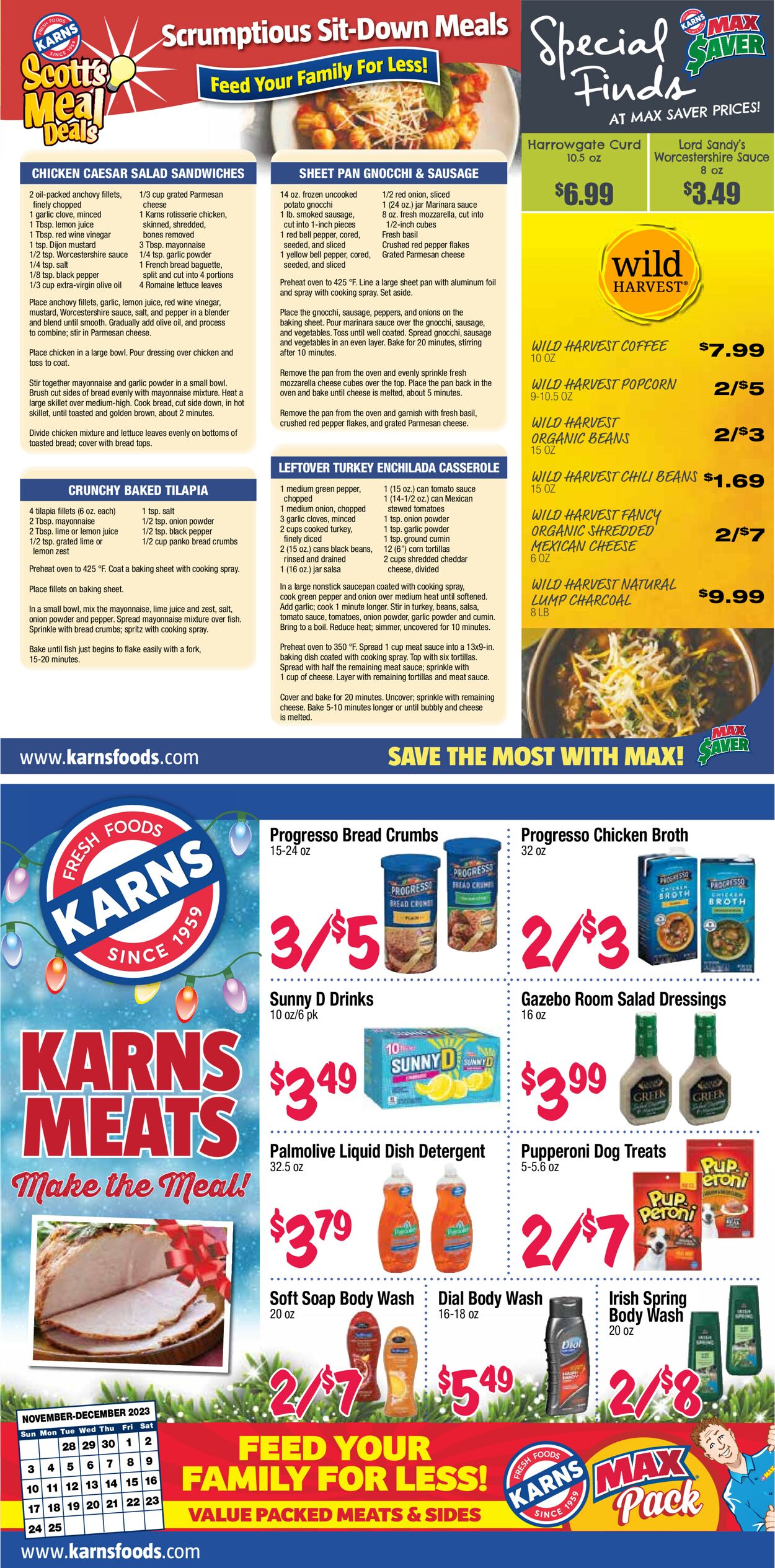 Karns Quality Foods Weekly Ad Circular - valid 11/28-12/25/2023 (Page 8)