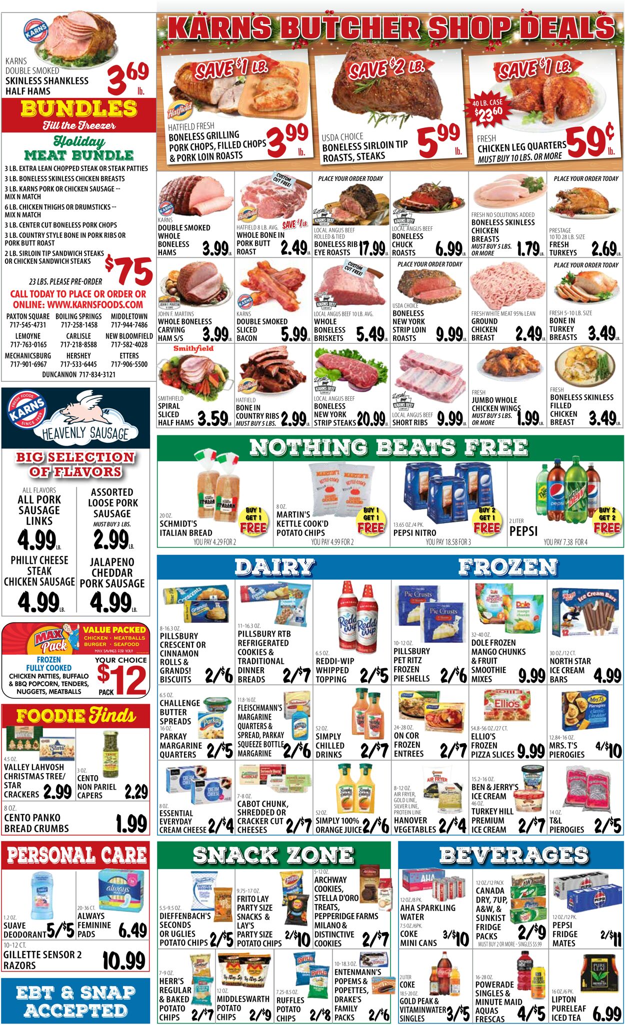Karns Quality Foods Weekly Ad Circular - valid 12/12-12/18/2023 (Page 3)