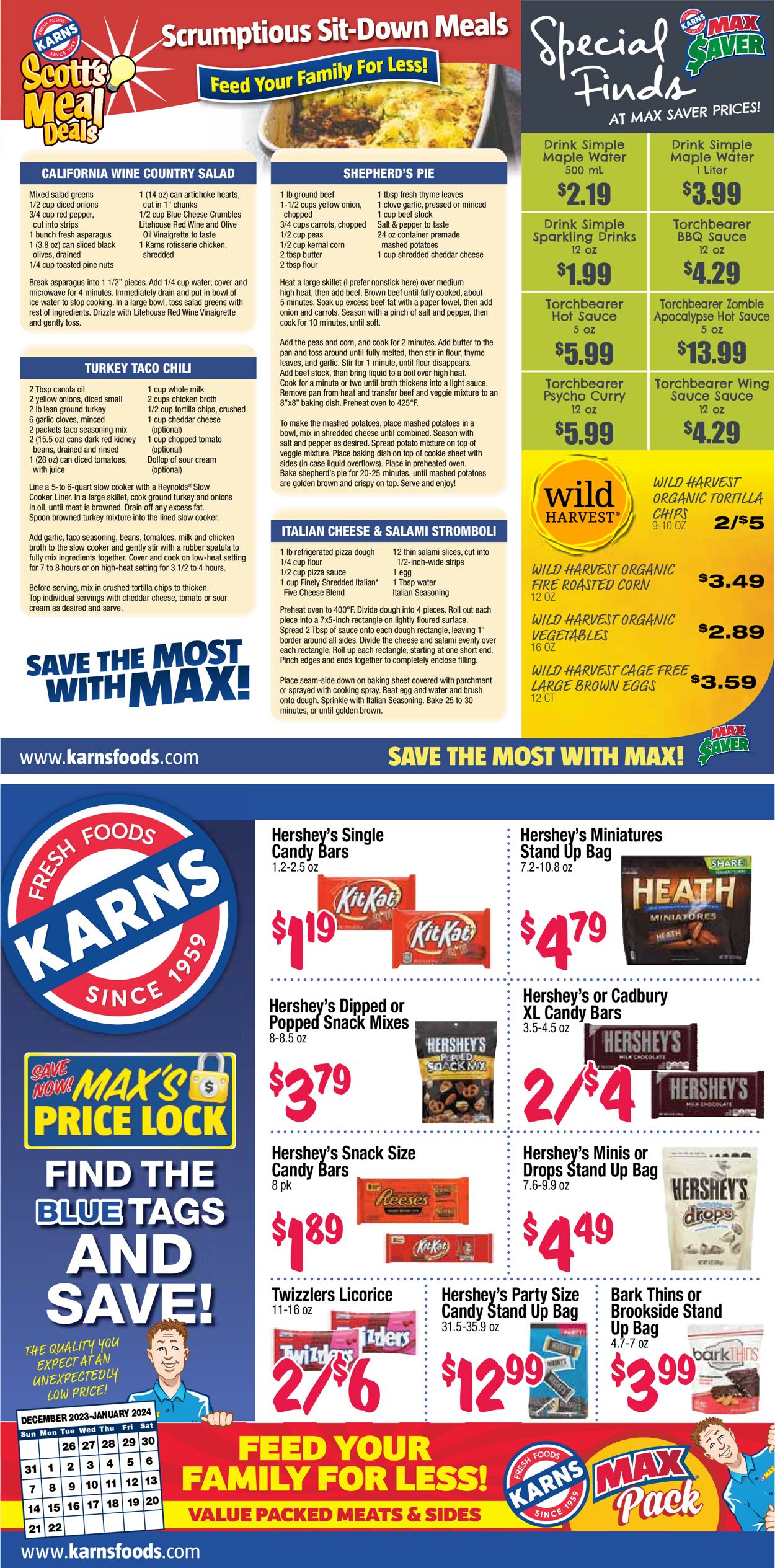 Karns Quality Foods Weekly Ad Circular - valid 12/26-01/22/2024 (Page 8)