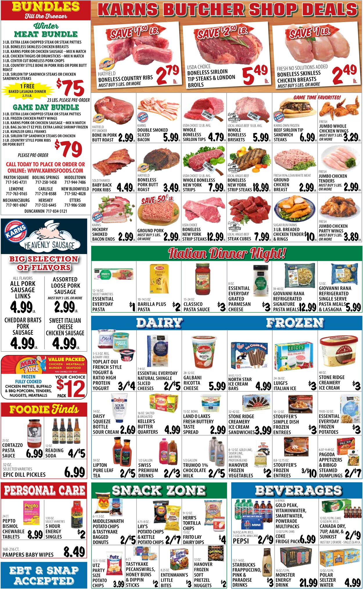 Karns Quality Foods Weekly Ad Circular - valid 01/23-01/29/2024 (Page 3)