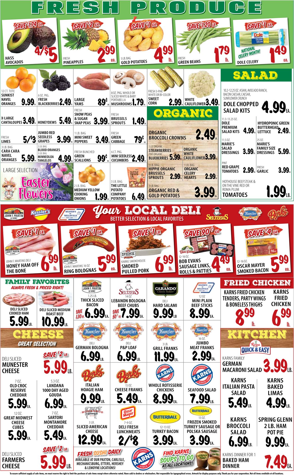 Karns Quality Foods Weekly Ad Circular - valid 03/26-04/01/2024 (Page 4)