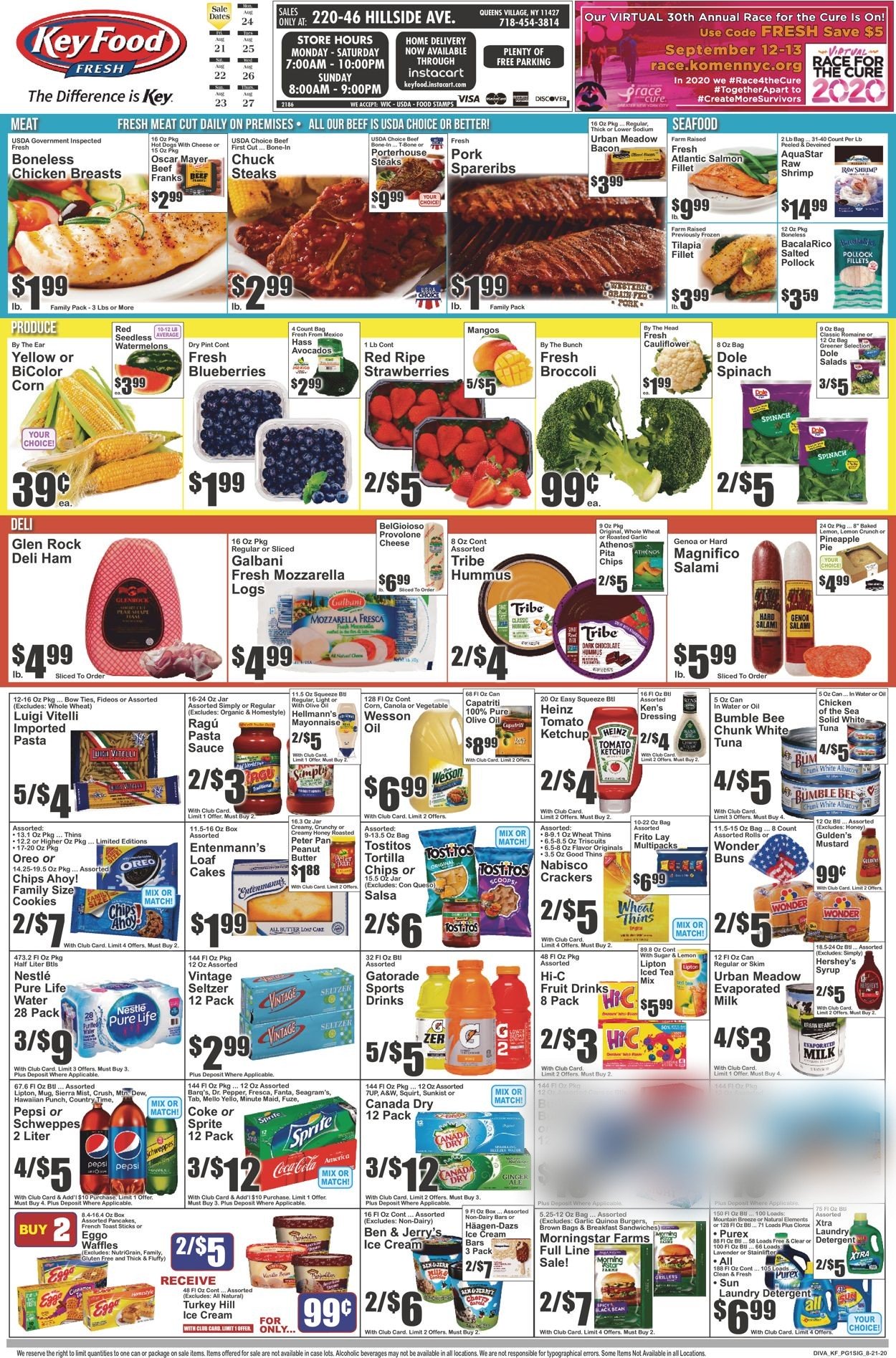 Key Food Weekly Ad Circular - valid 08/21-08/27/2020
