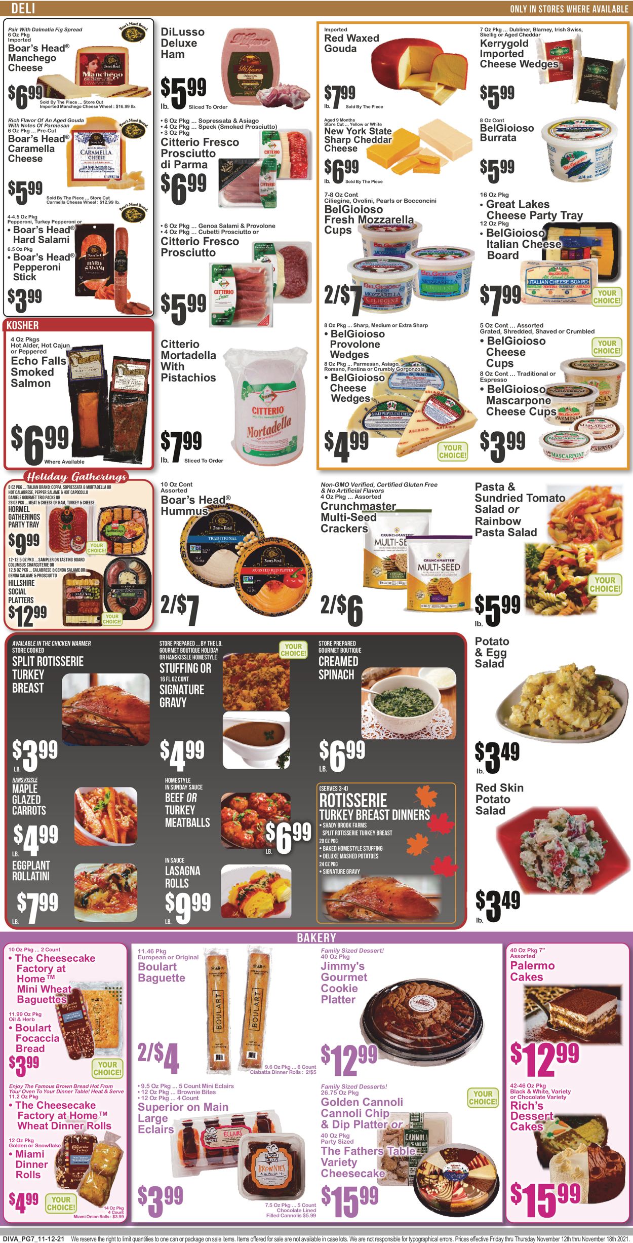 Key Food Weekly Ad Circular - valid 11/12-11/18/2021 (Page 8)