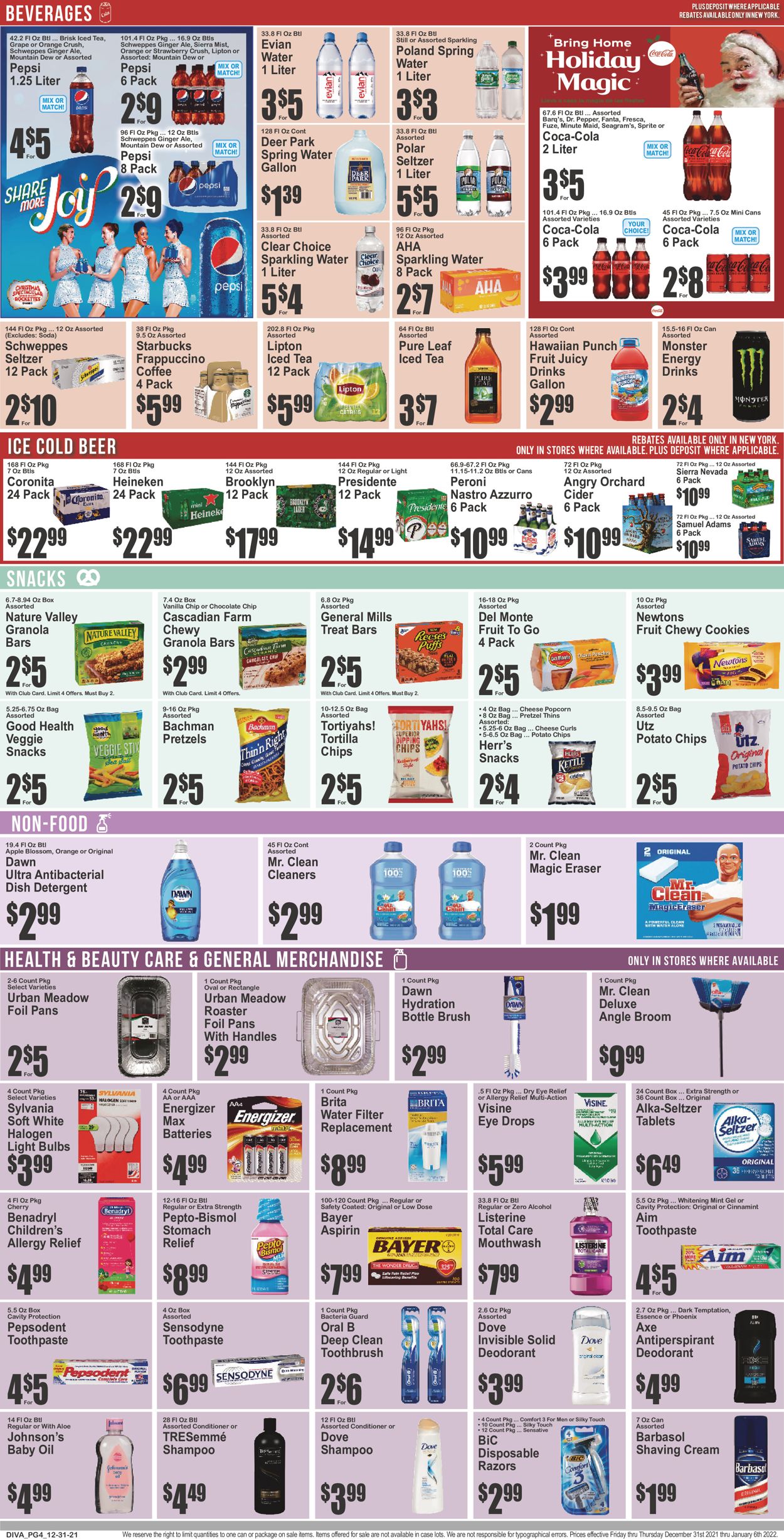 Key Food Weekly Ad Circular - valid 12/31-01/06/2022 (Page 5)