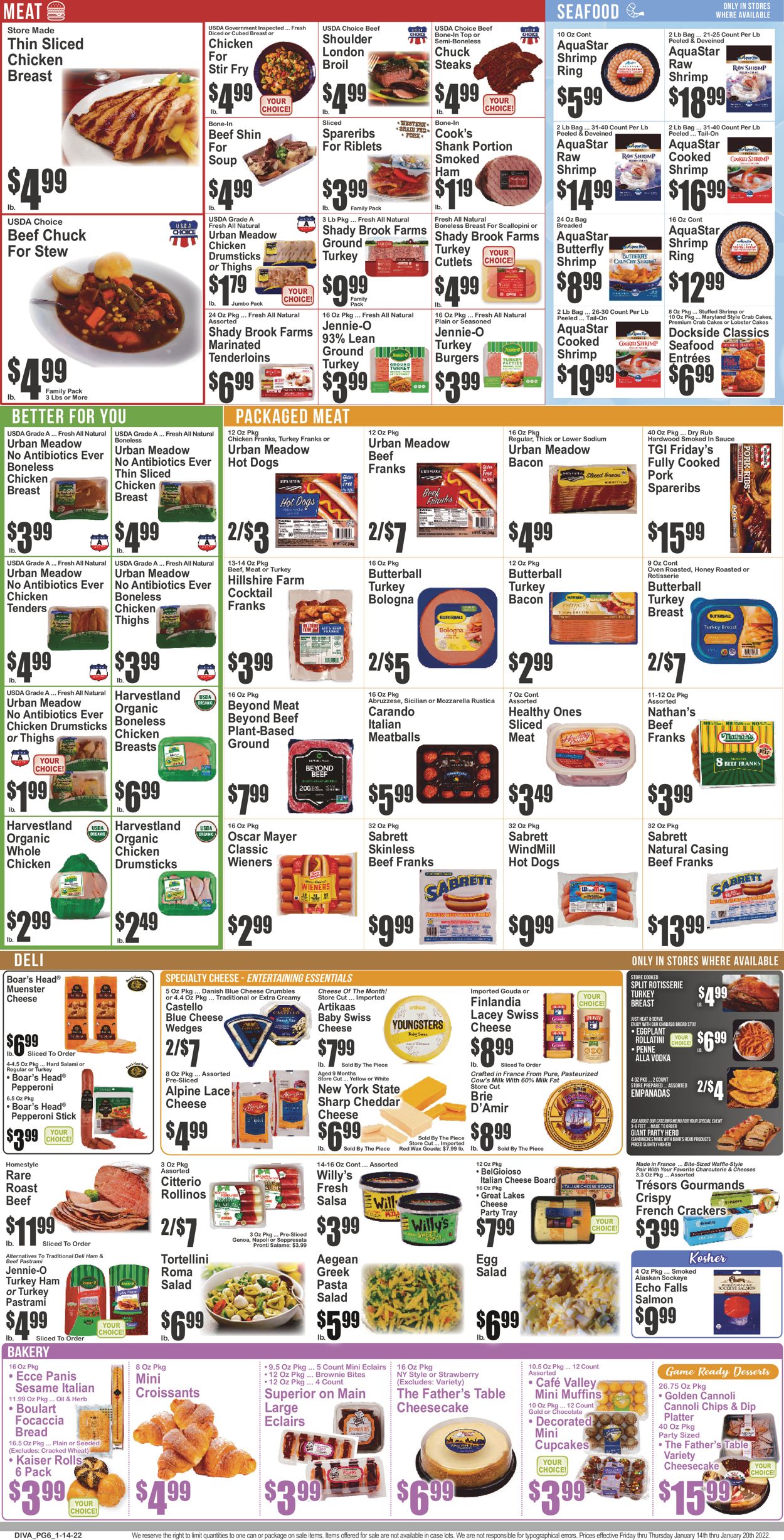 Key Food Weekly Ad Circular - valid 01/14-01/20/2022 (Page 7)